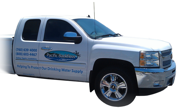 Pacific Backflow Service Vehicle